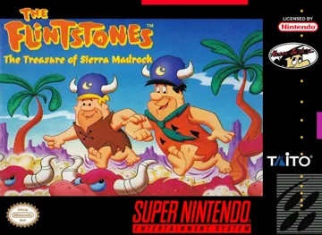 Flintstones, The - The Treasure of Sierra Madrock (USA) (Beta) box cover front